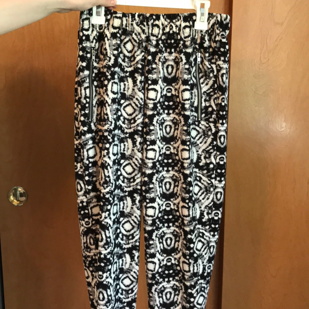 Printed Joggers